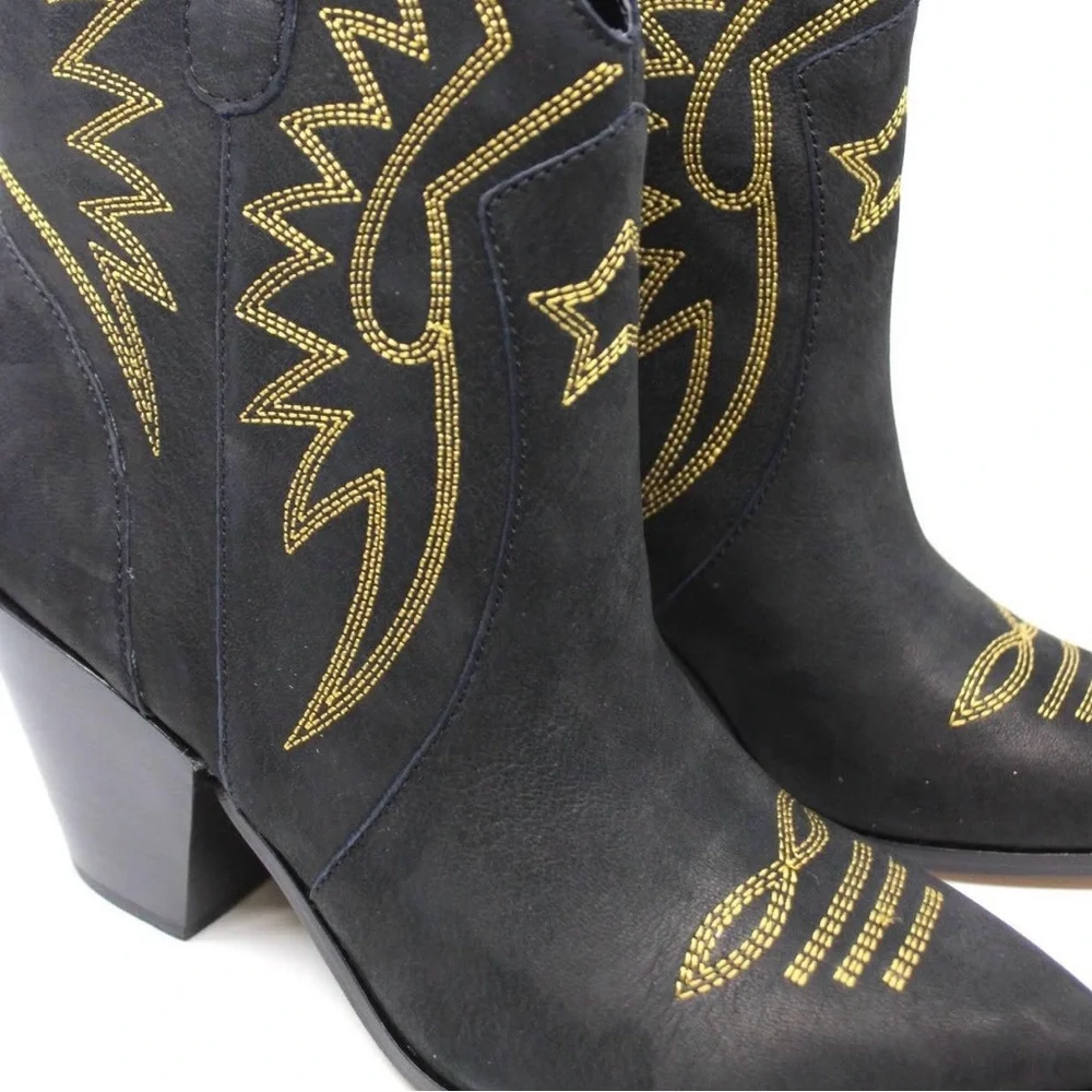 DV Leather Ginni Cowboy Boots
